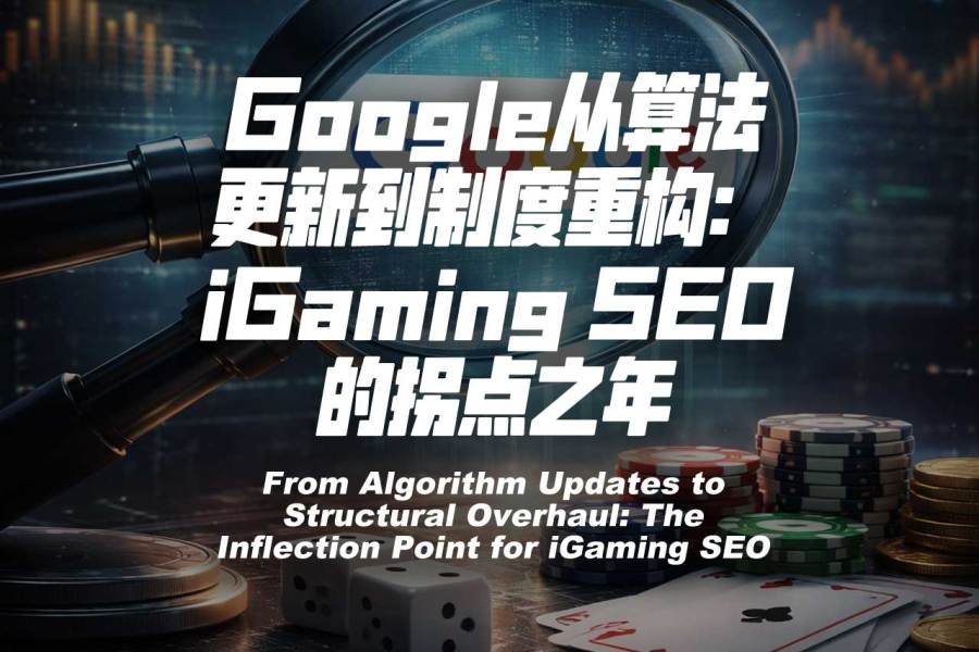 Google 从算法更新到制度重构：iGaming SEO 的拐点之年