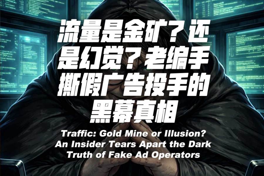流量是金矿？还是幻觉？老编手撕假广告投手的黑幕真相