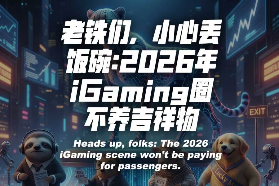 老铁们，小心丢饭碗：2026年iGaming圈不养吉祥物