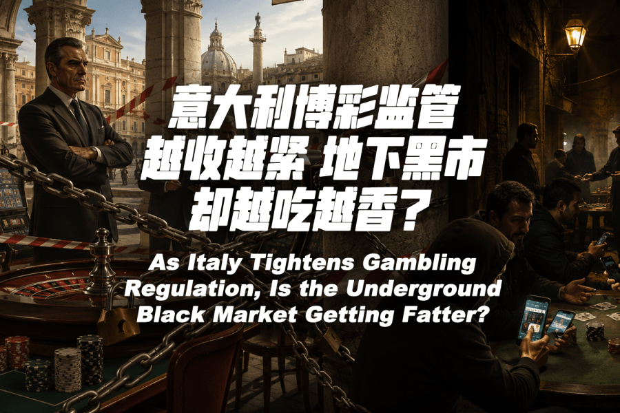 意大利博彩监管越收越紧，地下黑市却越吃越香？
